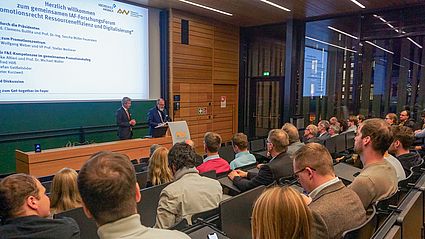 Begrüßung der Gäste