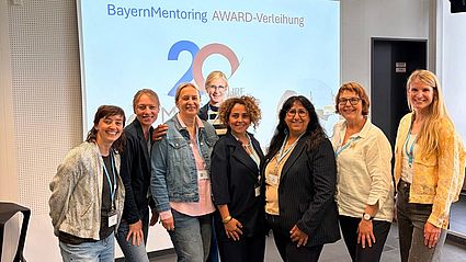 Auch die OTH Amberg-Weiden war bei der Jubiläumsfeier des BayernMentoring-Programms dabei