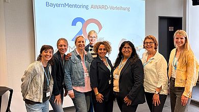 Auch die OTH Amberg-Weiden war bei der Jubiläumsfeier des BayernMentoring-Programms dabei