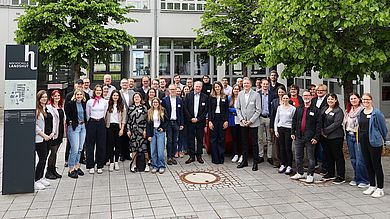 Rund 40 Mitglieder des Promotionskollegs DIWAG waren beim Jahrestreffen dabei
