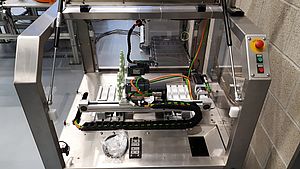 Zahnrad-Demonstrationszelle (Übungszelle für die Motion Control Programmierung)