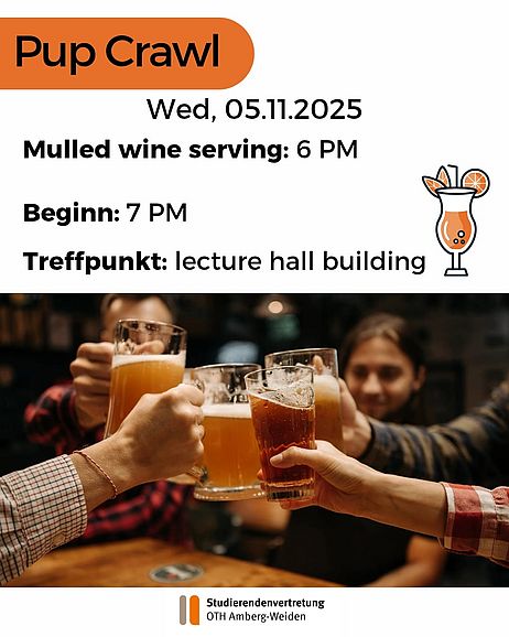 Flyer english, all information in text