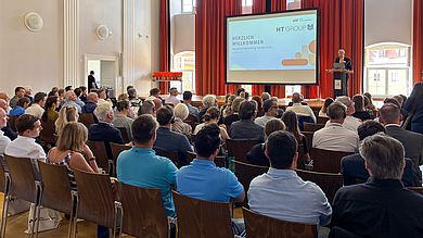 Hochschulpräsident Prof. Dr. Clemens Bulitta sprach bei der Konferenz Hospital Engineerin Trends