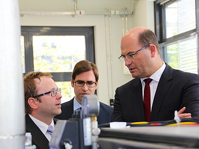 Johann Stauner und Albert Füracker