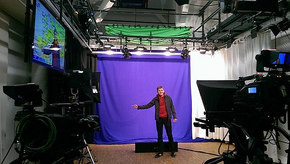 Im Labor Medientechnik