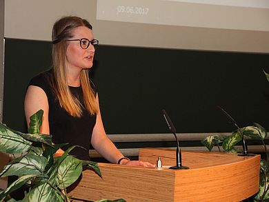 Absolventin Magdalena Werner