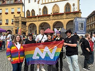 Die OTH Amberg-Weiden auf dem CSD OTH Amberg-Weiden CSD