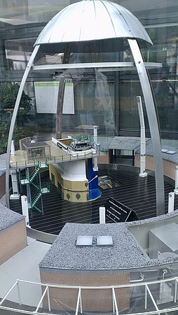 Der Forschungsreaktor FRM-II in Garching