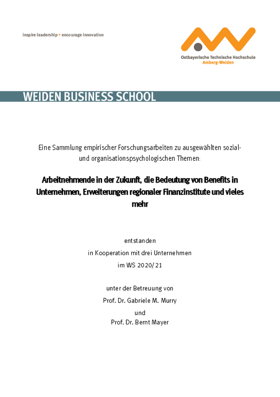 Sammlung empirischer Forschungsarbeiten im Rahmen des Kurses „Projektbezogene empirische Forschung“ (Nov 2021)