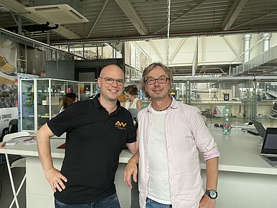 Prof. Dr. Matthias Lederer und Prof. Tomas Chochole - Zusammenarbeit, die funktioniert - fachlich und persönlich