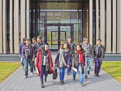 Internationalität erleben: Bei uns studiert man mit GaststudentInnen aus der ganzen Welt.