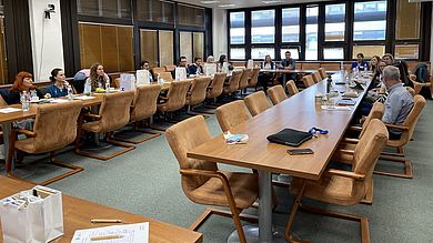 Neben den beiden Standorten der OTH Amberg-Weiden besuchten die Teilnehmenden auch die Partnerhochschule in Pilsen