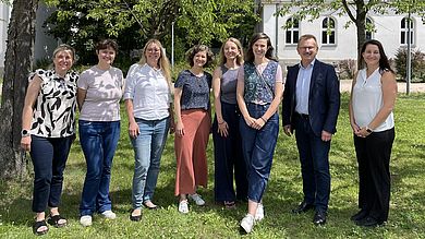 Der Besuch aus Pilsen mit den KOMO, International Office und Vizepräsident Prof. Ulrich Müller