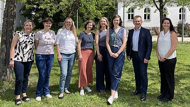 Der Besuch aus Pilsen mit den KOMO, International Office und Vizepräsident Prof. Ulrich Müller