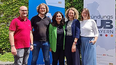 Das Team des GründungsHUB Ostbayern