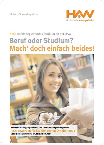 Bachelorstudiengang Handels- und Dienstleistungsmanagement: Jetzt bewerben für Studienbeginn Oktober 2011