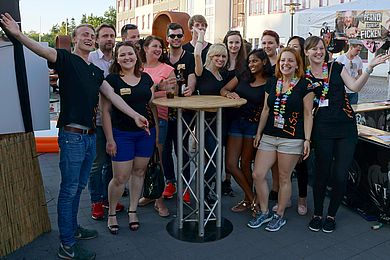 Die Fachschaften der Fakultäten Betriebswirtschaft und Wirtschaftsingenieurwesen haben das Event organisiert.