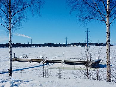 Winter in Finnland