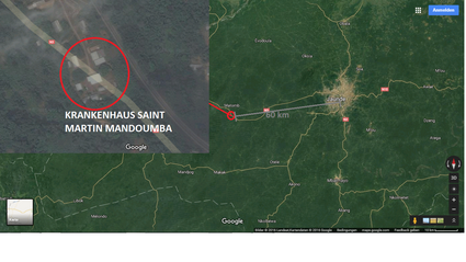 Karte vom Einsatzgebiet