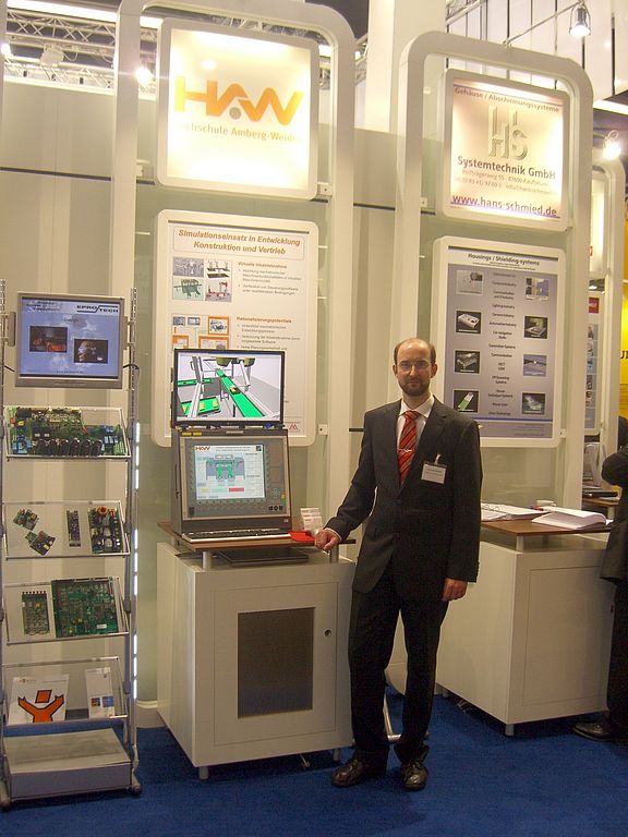 Bild des Messestandes SPS/IPC/DRIVES 2009
