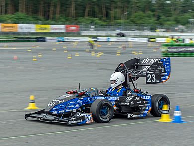 Starke Vorstellung: der RS17 in Hockenheim