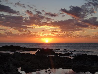 Sonnenuntergang, Tschüss Brasilien