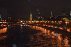 Der Fluss Moskau
