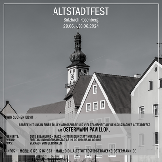 Altstadtfest 2024 - OSTERMANN Pavillon - Nebenjob