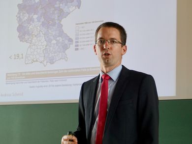 Prof. Dr. Andreas Schmid, Dipl.-Gesundheitsökonom an der Universität Bayreuth