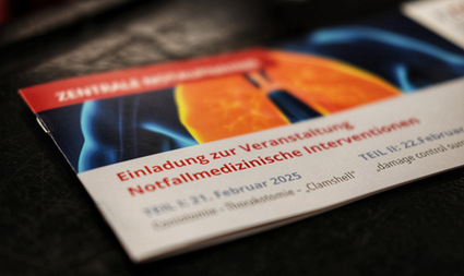 PA-Studierende auf Exkursion zum Thema Notfallanatomie