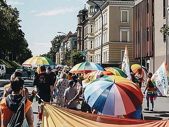 CSD Parade auf dem Kaiser-Wilhelm-Ring