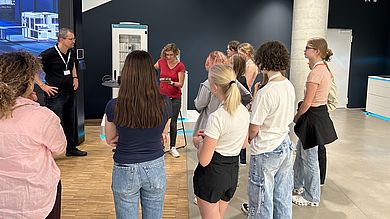 Die Teilnehmerinnen waren zudem bei Siemens The Impulse eingeladen