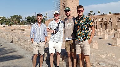 Die Amberger Delegation nutzte ihre Zeit in Marokko auch um sich die Kultur des Landes anzuschauen