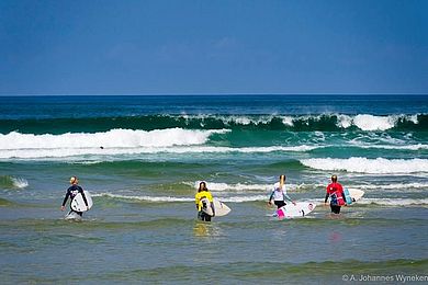 Viertelfinale Heat 2: Sandra Breu, Marie Riesmann, Valeska Schneider, Filomena Schneider (v.l.)