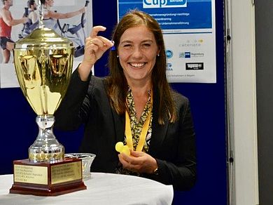 Team-Coach und Betreuerin Prof. Dr. Julia Heigl, Fakultät Wirtschaftsingenieurwesen