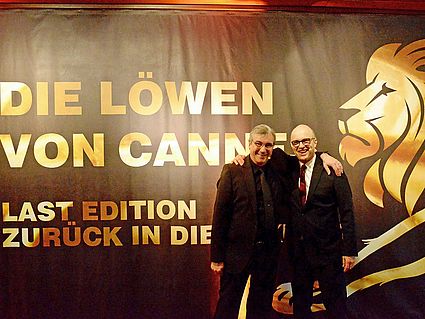 Die beiden Veranstalter: Prof. Ralph E. Hartleben und Prof. Dr. Wolfram von Rhein