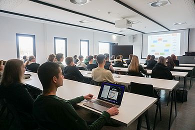 Die OTH Amberg-Weiden stellte ihr Studienangebot vor.