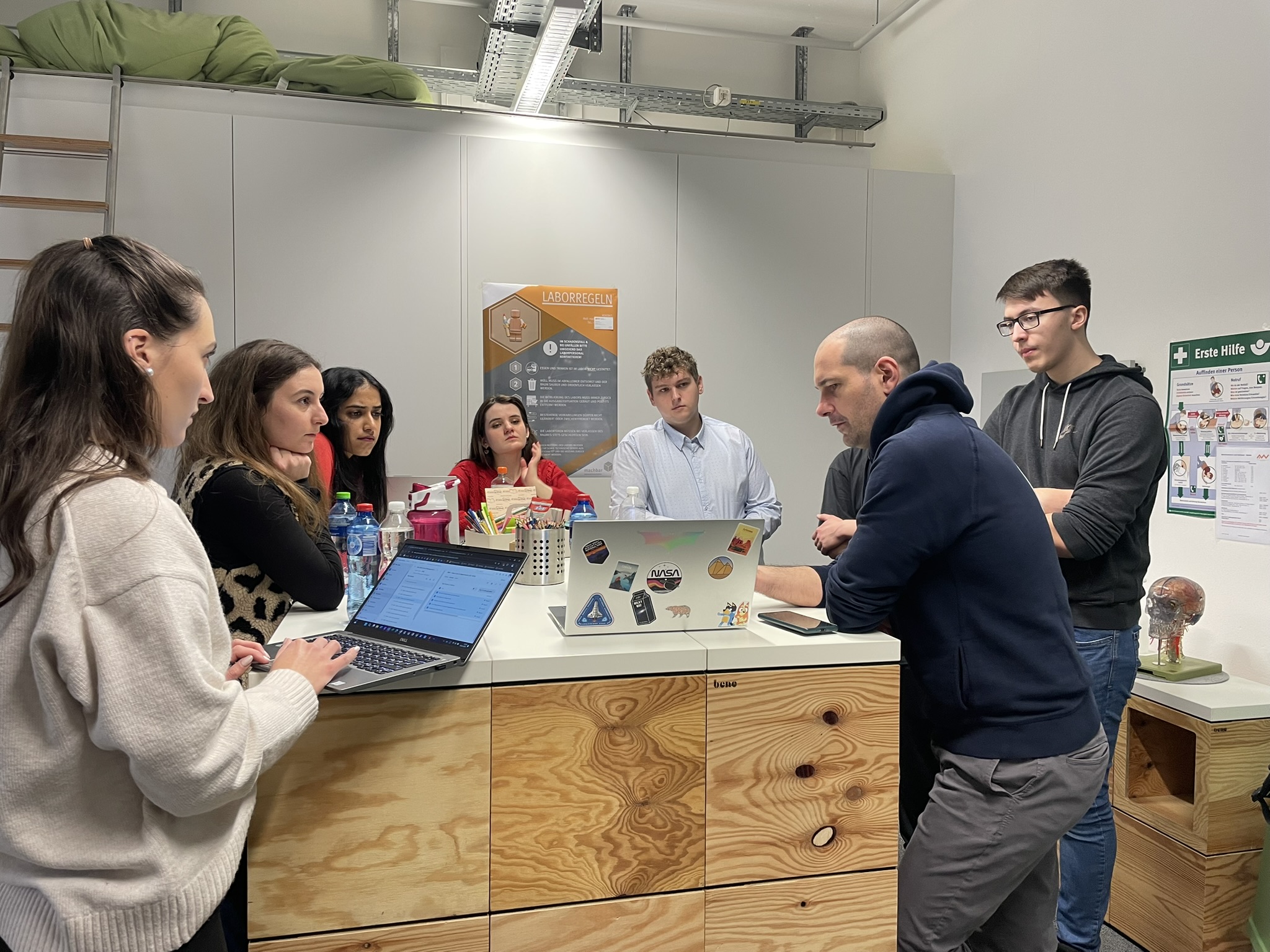 Studierende von drei verschiedenen Hochschulen aus verschiedenen Ländern erarbeiten gemeinsam kreative Softwarelösungen zur tatsächlichen Anwendung