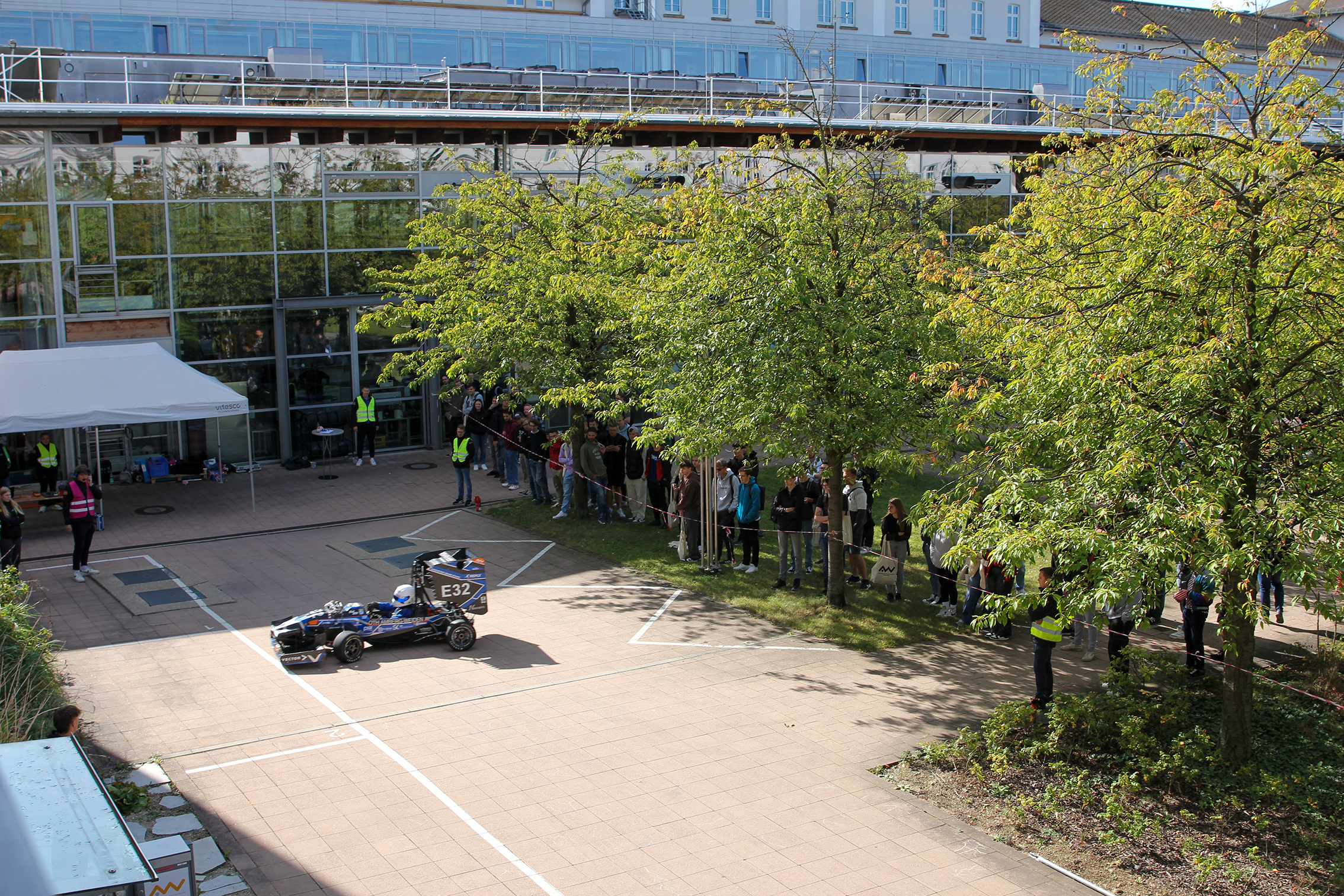 Rennwagen des Running Snail Racing Teams