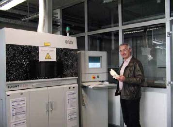 Selektives Lasersintern mit der EOS P 350