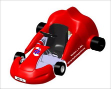 CAD Kart mit Brennstoffzellenantrieb 