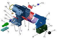 CAD Schneidgranulator für Kunststoffabfälle 