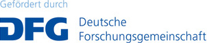 dfg logo schriftzug blau foerderung 4c