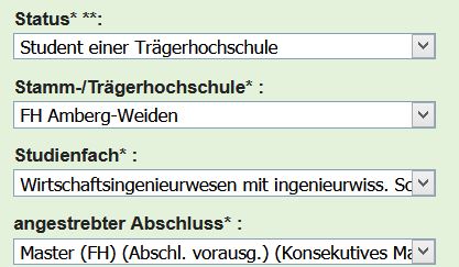 Screenshot: Neuregistrierung vhb